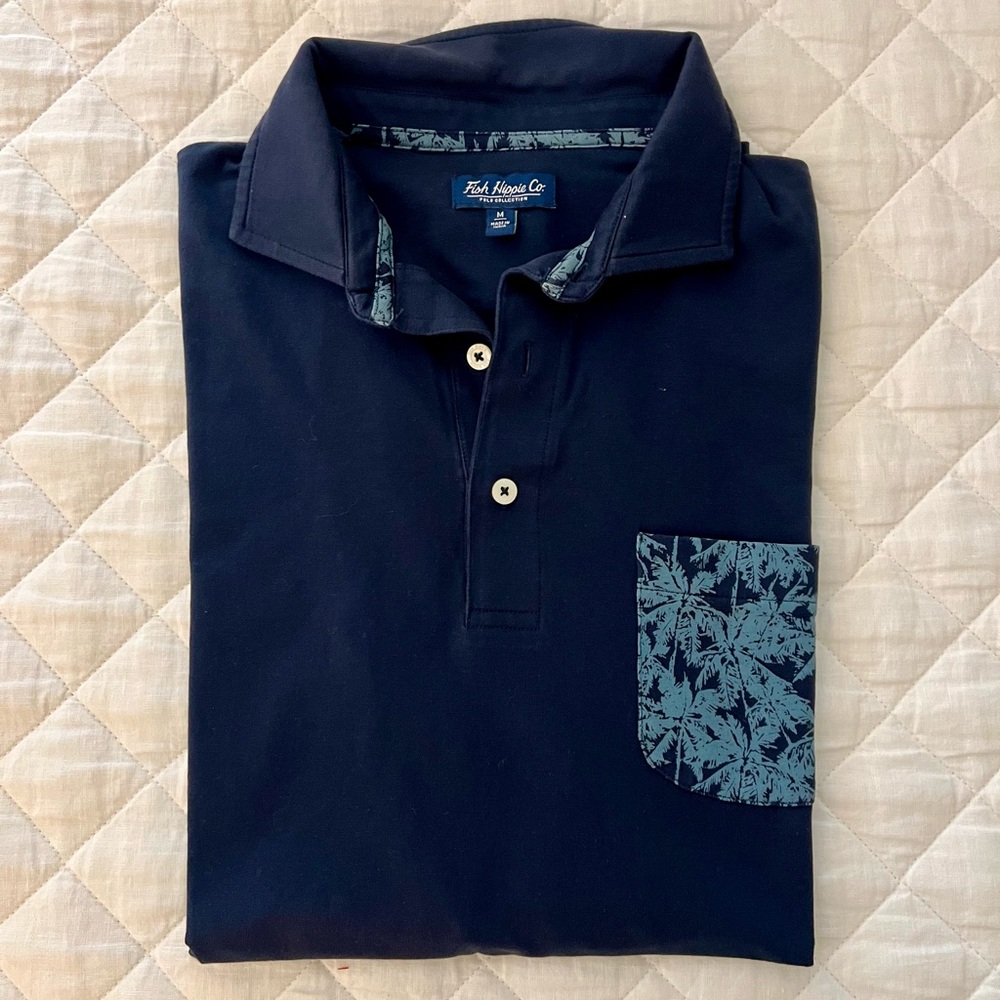 Fish Hippie Golf Polo